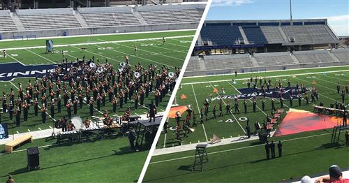Rockwall HS and Rockwall-Heath HS Marching Bands Advance to UIL Area C Marching Contest 